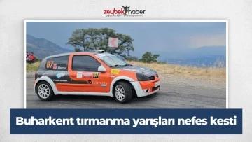 Buharkent tırmanma yarışları nefes kesti