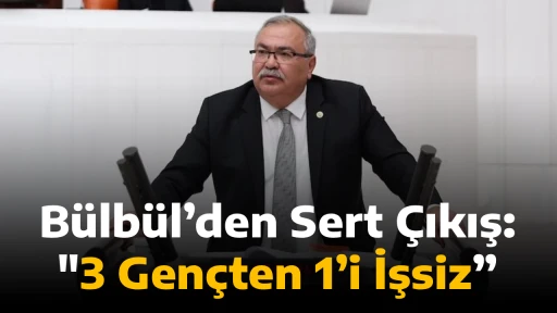 B&uuml;lb&uuml;l&rsquo;den Sert &Ccedil;ıkış: "3 Gen&ccedil;ten 1&rsquo;i İşsiz&rdquo;
