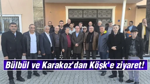 B&uuml;lb&uuml;l ve Karakoz'dan K&ouml;şk'e ziyaret!