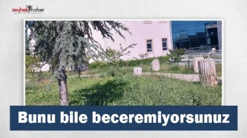 Bunu bile beceremiyorsunuz