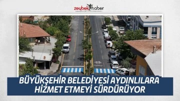 B&Uuml;Y&Uuml;KŞEHİR BELEDİYESİ AYDINLILARA HİZMET ETMEYİ S&Uuml;RD&Uuml;R&Uuml;YOR