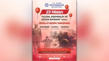 B&uuml;y&uuml;kşehir Belediyesi&rsquo;nden 23 Nisan temalı &ouml;d&uuml;ll&uuml; resim yarışması