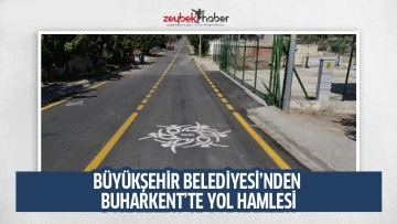 B&Uuml;Y&Uuml;KŞEHİR BELEDİYESİ&rsquo;NDEN BUHARKENT&rsquo;TE YOL HAMLESİ