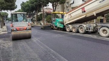 B&uuml;y&uuml;kşehir, Nazilli'de yolları yeniliyor