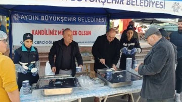 B&uuml;y&uuml;kşehirden Bozdoğanlı vatandaşlara pilav hayrı