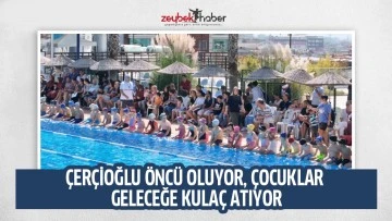 BAŞKAN &Ccedil;ER&Ccedil;İOĞLU&rsquo;NUN &Ouml;NC&Uuml;L&Uuml;Ğ&Uuml;NDE AYDINLI &Ccedil;OCUKLAR GELECEĞE KULA&Ccedil; ATIYOR