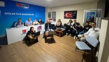 CHP, AYDIN'DA 5 BİNDEN FAZLA G&Ouml;REVLİYLE SANDIKLARIN BAŞINDA OLACAK