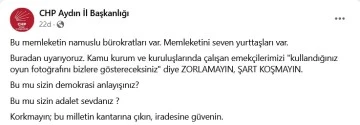 CHP AYDIN'DAN SE&Ccedil;İME SAATLER KALA &Ouml;NEMLİ İDDİA