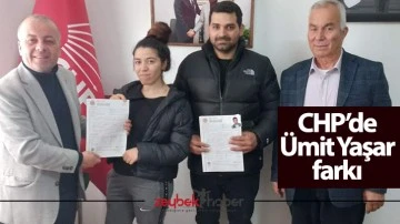 CHP&rsquo;de &Uuml;mit Yaşar farkı