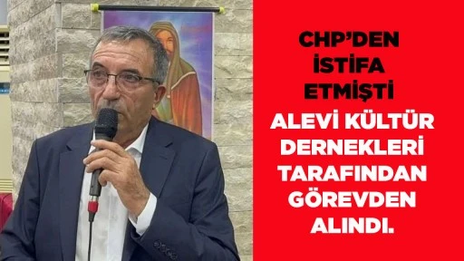 CHP&rsquo;DEN İSTİFA ETMİŞTİ 
