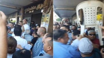 CHP Efeler'de Ortalık karıştı! İşte O G&ouml;r&uuml;nt&uuml;ler...