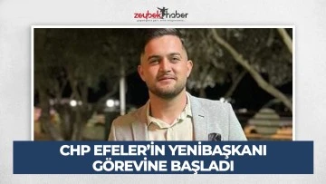 CHP Efeler Gen&ccedil;lik Kolları Başkanlığına &Ccedil;o&ccedil;gun atandı