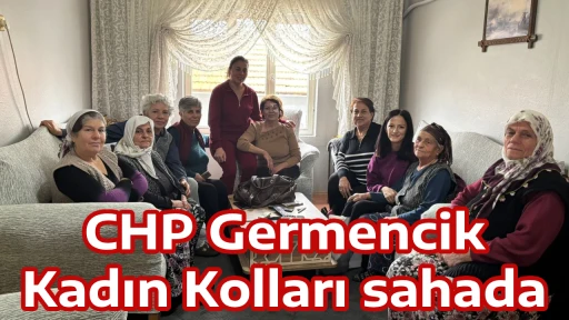 CHP Germencik Kadın Kolları sahada