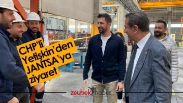 CHP&rsquo;li Anıl Yetişkin&rsquo;den JANTSA&rsquo;ya ziyaret