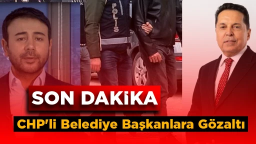 CHP'li Belediye Başkanlara G&ouml;zaltı