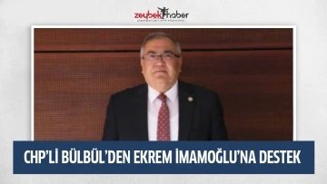 CHP&rsquo;Lİ B&Uuml;LB&Uuml;L&rsquo;DEN EKREM İMAMOĞLU&rsquo;NA DESTEK