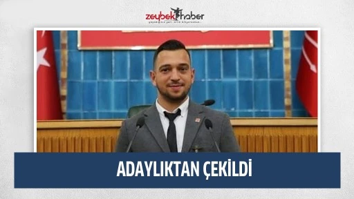 CHP&rsquo;li G&uuml;ndoğdu, adaylıktan &ccedil;ekildi
