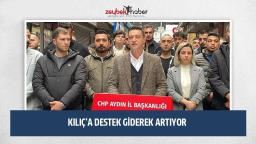 CHP&rsquo;li Kılı&ccedil;&rsquo;a 13 il&ccedil;eden destek
