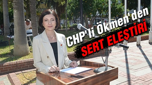 CHP'li &Ouml;kmen'den sert eleştiri