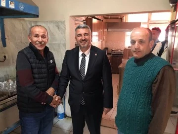 CHP&rsquo;Lİ OSMAN G&Ouml;KMEN SANDIKLI MAHALLESİNİ ZİYARET ETTİ