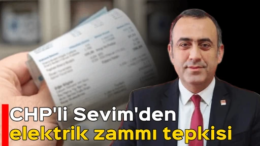 CHP'li Sevim'den elektrik zammı tepkisi