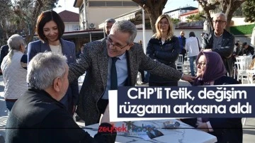 CHP&rsquo;li Tetik, değişim r&uuml;zgarını arkasına aldı&nbsp;