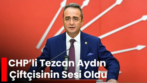CHP&rsquo;li Tezcan Aydın &Ccedil;ift&ccedil;isinin Sesi Oldu