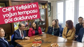 CHP&rsquo;li Yetişkin&rsquo;in yoğun temposu g&ouml;z dolduruyor