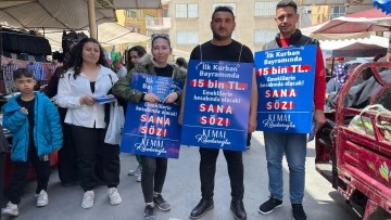 CHP S&Ouml;KE GEN&Ccedil;LİK KOLLARI; &rdquo;BİR OY GEN&Ccedil;LERİN DEMOKRAT AMCASI KILI&Ccedil;DAROĞLU&rsquo;NA, BİR OY CHP&rsquo;YE&rdquo;