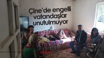 &Ccedil;ine&rsquo;de engelli vatandaşlar unutulmuyor