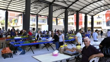 &Ccedil;ine&rsquo;de Eski Peynir Hali&rsquo;nde ilk pazar kuruldu