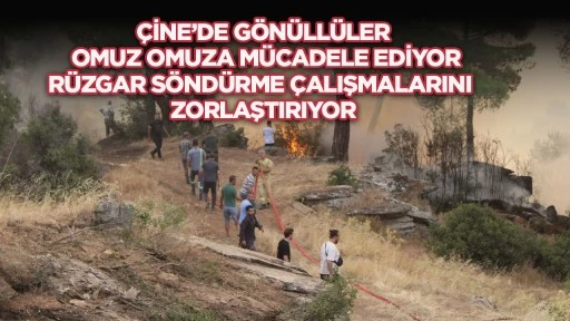 &Ccedil;ine&rsquo;de g&ouml;n&uuml;ll&uuml;ler omuz omuza m&uuml;cadele ediyor: R&uuml;zgar s&ouml;nd&uuml;rme &ccedil;alışmalarını zorlaştırıyor