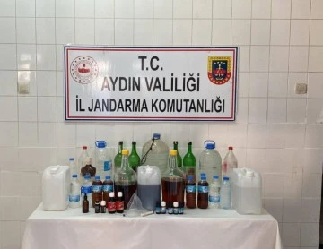 &Ccedil;ine'de ka&ccedil;ak alkol operasyonu