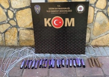 &Ccedil;ok sayıda el yapımı patlayıcı madde ele ge&ccedil;irildi