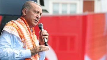 Cumhurbaşkanı Erdoğan: "Oyumuzu ya eser siyasetinden ya da yıkım siyasetinden yana kullanacağız"