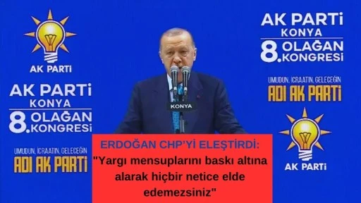 Cumhurbaşkanı Erdoğan: "Yargı mensuplarını baskı altına alarak hi&ccedil;bir netice elde edemezsiniz"