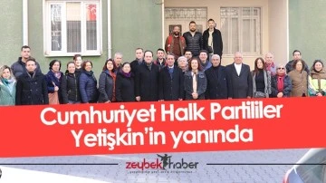 Cumhuriyet Halk Partililer Yetişkin&rsquo;in yanında