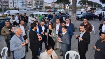 Depboylu, Germencik'te &uuml;lk&uuml;c&uuml;lerle iftar yemeğinde buluştu