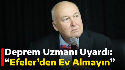 Deprem Uzmanı Uyardı: &ldquo;Efeler&rsquo;den Ev Almayın&rdquo;