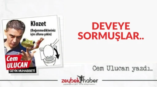 DEVEYE SORMUŞLAR..