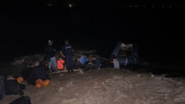 Didim'de 29 d&uuml;zensiz g&ouml;&ccedil;men yakalandı