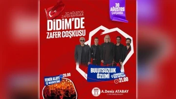 Didim&rsquo;de 30 Ağustos coşkusu yaşanacak