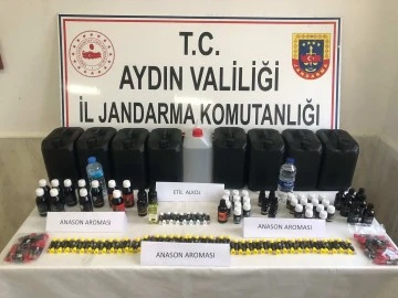 Didim&rsquo;de 46 litre etil alkol ele ge&ccedil;irildi