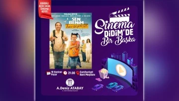 Didim'de Babalar G&uuml;n&uuml;'ne &ouml;zel arabalı sinema etkinliği