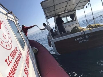 Didim&rsquo;de balık&ccedil;ı tekneleri denetlendi