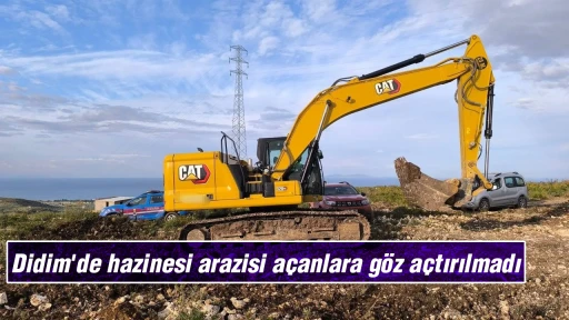 Didim'de hazinesi arazisi a&ccedil;anlara g&ouml;z a&ccedil;tırılmadı