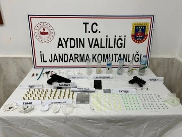Didim&rsquo;de jandarmadan uyuşturucu operasyonu