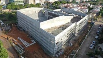 Didim'de K&uuml;lt&uuml;r Merkezi inşaatı devam ediyor