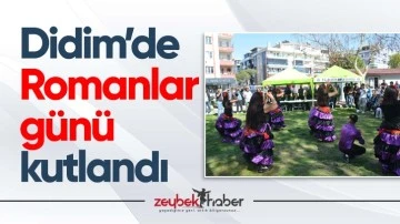 Didim&rsquo;de Romanlar g&uuml;n&uuml; kutlandı