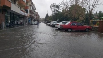 Didim&rsquo;de sağanak yağış ve fırtına etkili oldu